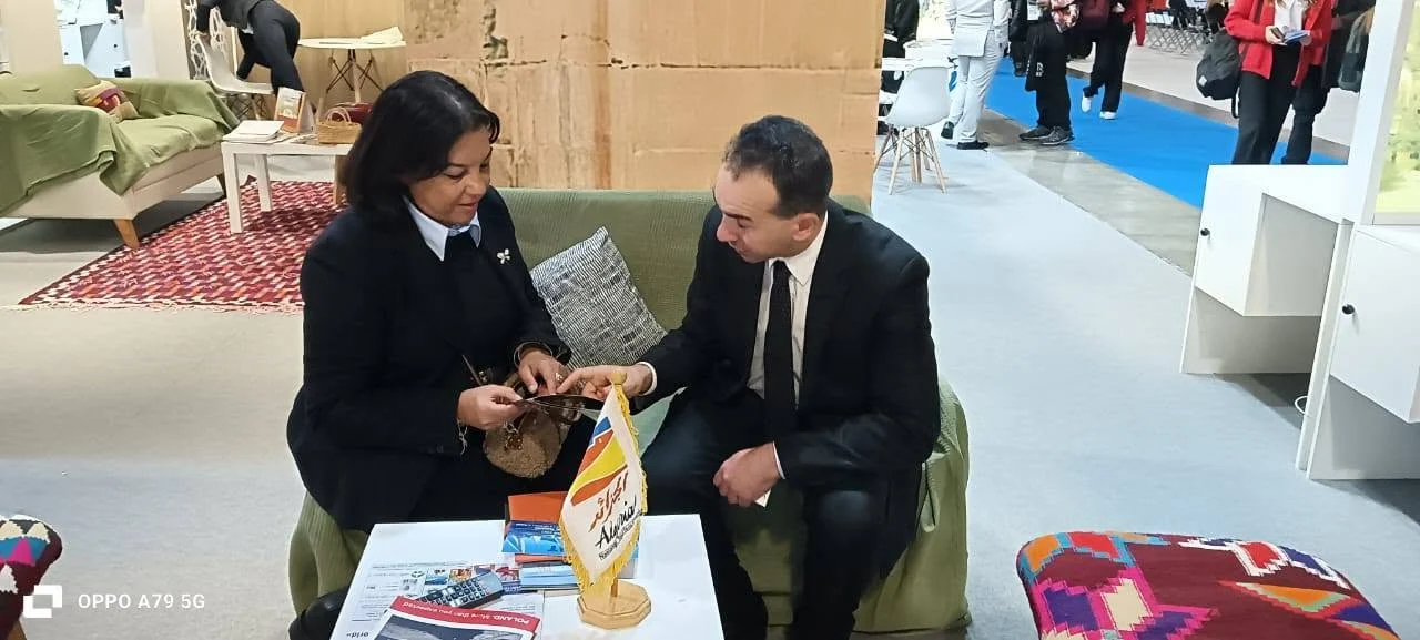 Segundo día del stand de Algeria en BIT Milan 2026