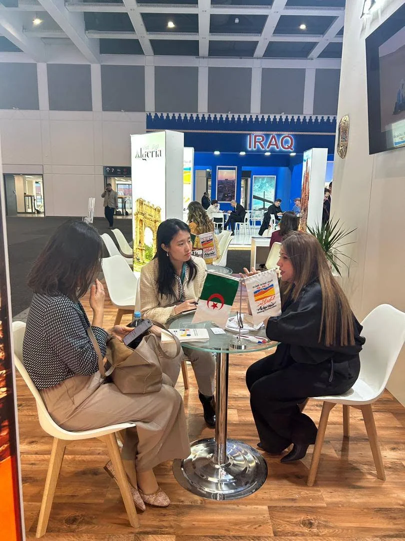 Segundo día del stand de Algeria en ITB Berlín 2026