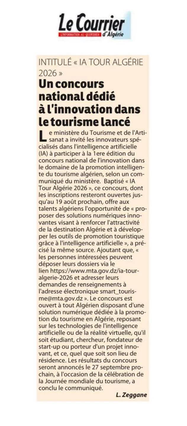 Tourism and Handicrafts through Newspapers — June 13, 2026