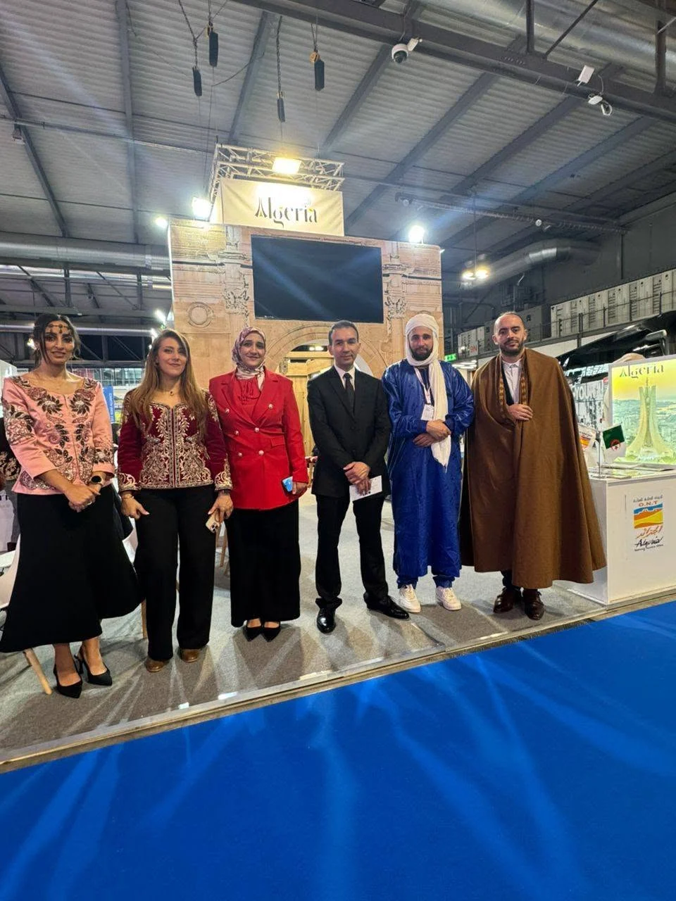 Segundo día del stand de Algeria en BIT Milan 2026