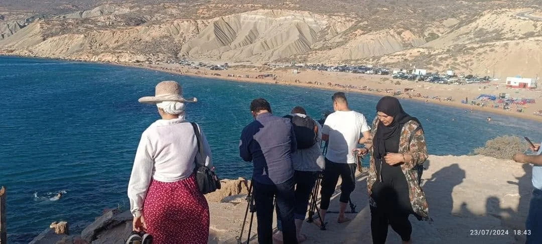 رحلة إعلامية إلى عين تموشنت تحت شعار هذا الصيف في الجزائر تلقى روحك