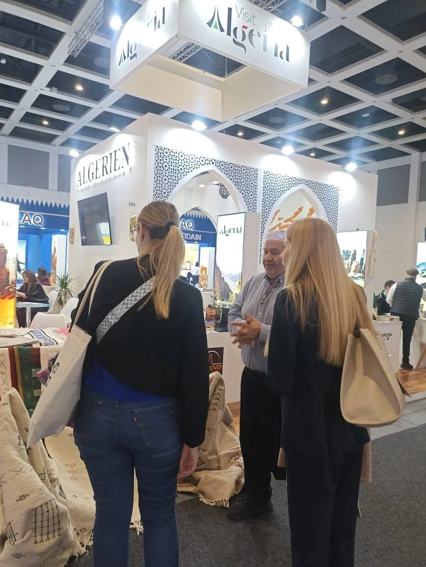 Segundo día del stand de Algeria en ITB Berlín 2026