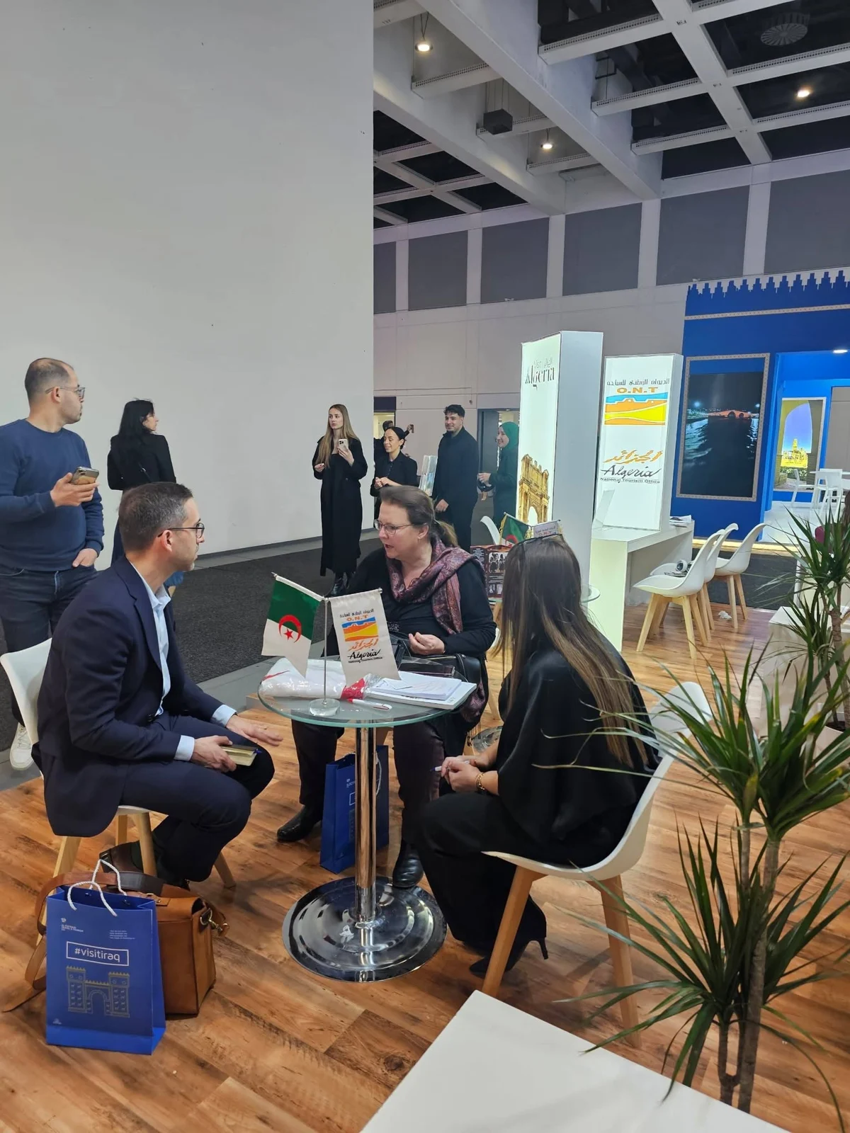 Segundo día del stand de Algeria en ITB Berlín 2026