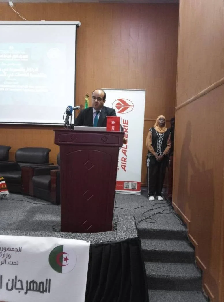 Lectures at the International Saharan Tourism Festival in the Malek Bennabi Hall
