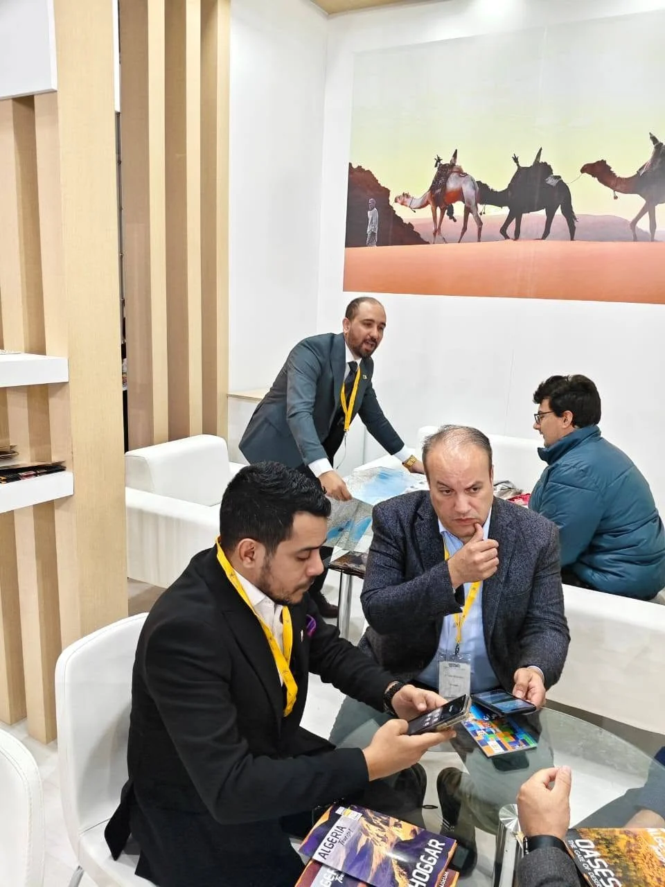 اليوم الثاني للجناح الجزائري في صالون السياحة بأزمير