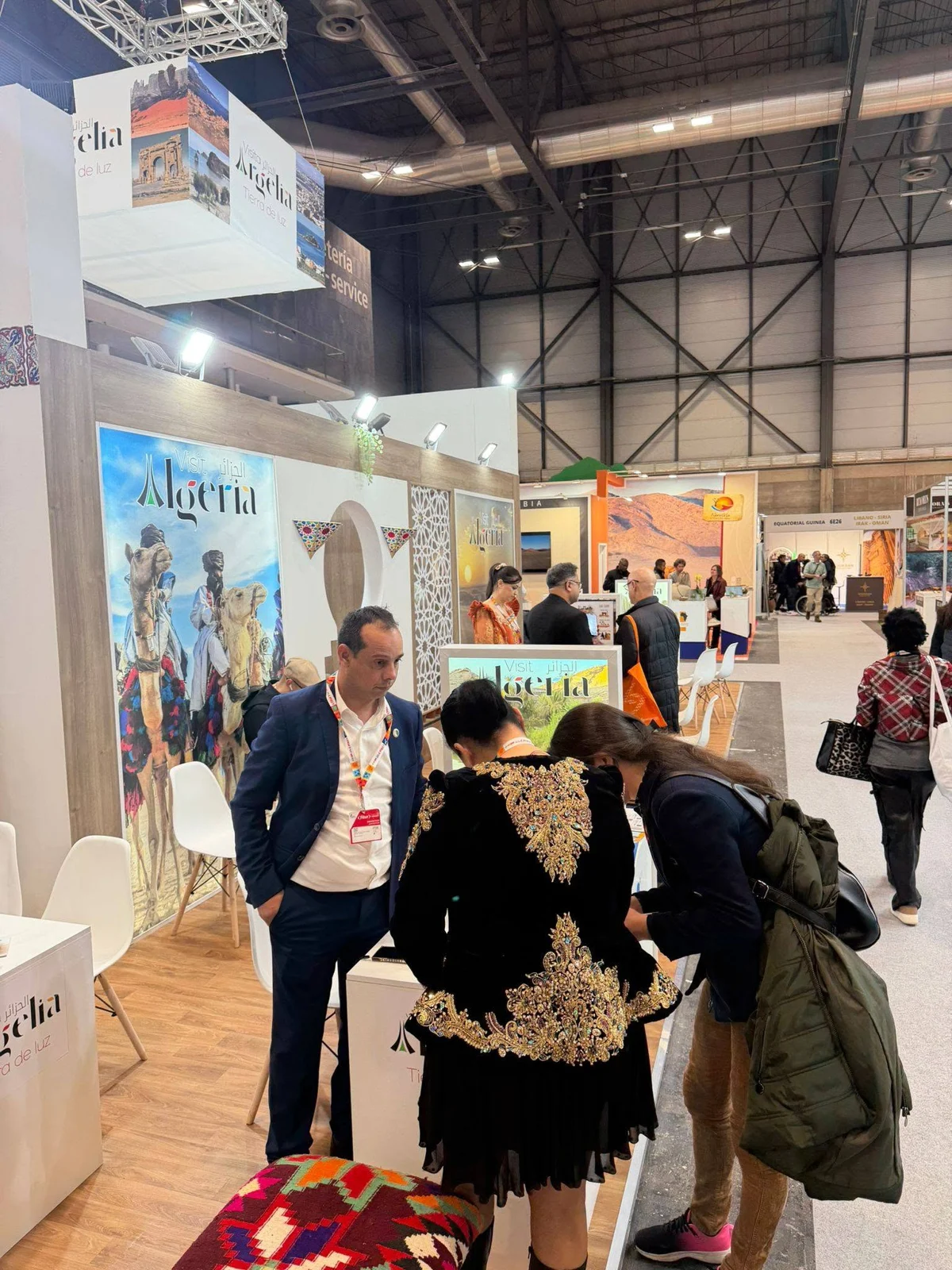 第3天,阿尔及利亚展台亮相马德里FITUR 2026