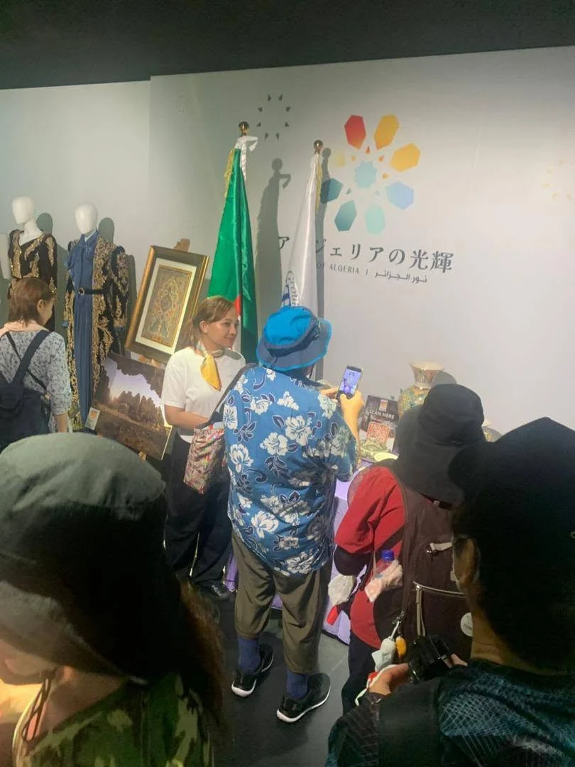 Participación de Argelia en la Exposición de Otsaka 2025