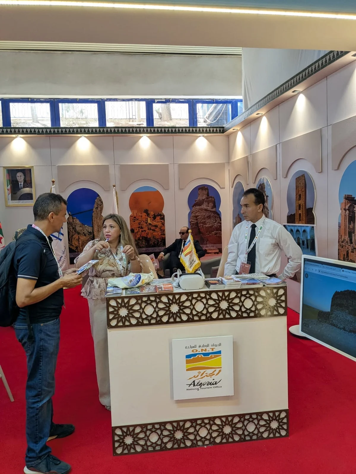 مشاركة الديوان في المعرض الإفريقي للتجارة البينية IATF 2025