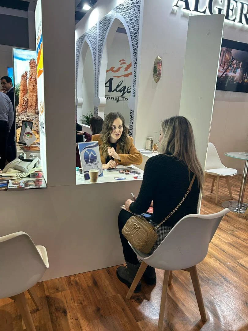 Segundo día del stand de Algeria en ITB Berlín 2026