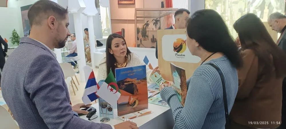 Day two of Algeria's presence at MITT Moscow salon