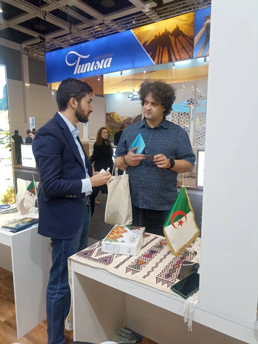 Segundo día del stand de Algeria en ITB Berlín 2026
