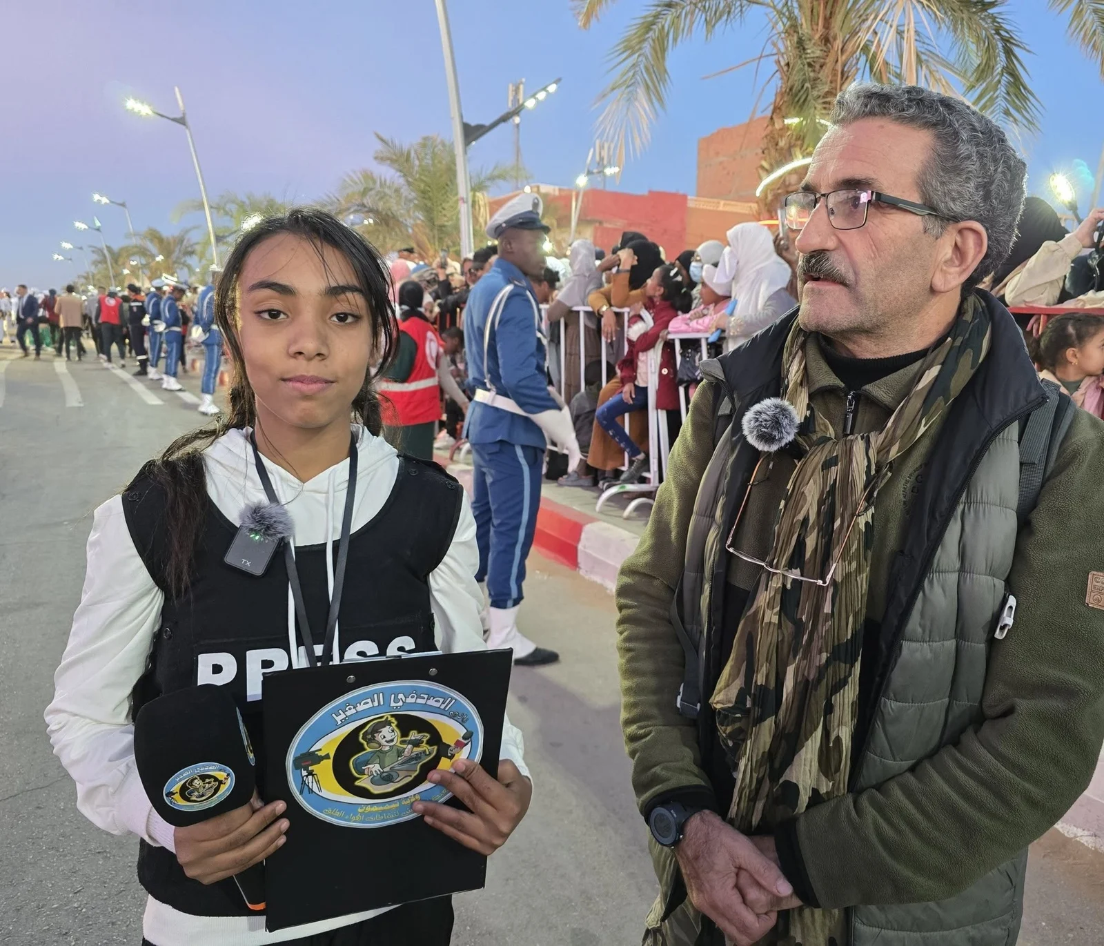 Reportaje del club de periodistas jóvenes sobre las actividades del Festival de Téimimon