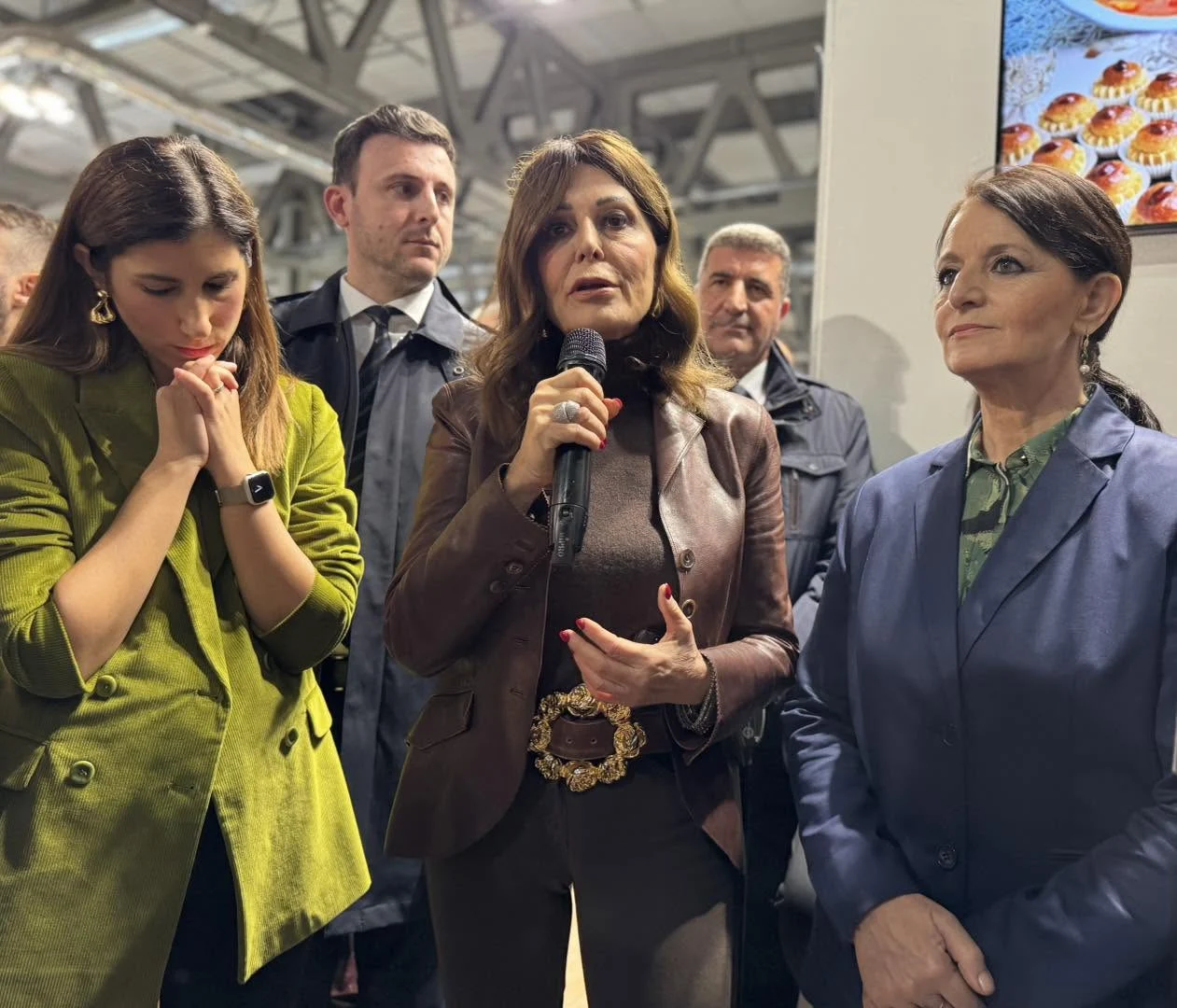 Opening of the Algerian pavilion at Artigiano in Fiera in Milan