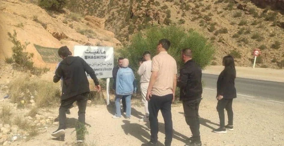 رحلة الإعلاميين إلى المسارات التاريخية بباتنة في سبعينية الثورة