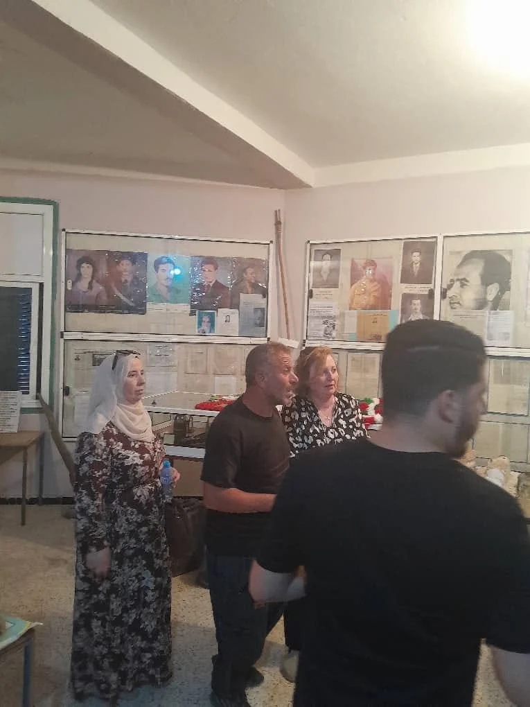 The journalists' trip to the historical village of Igil Emola