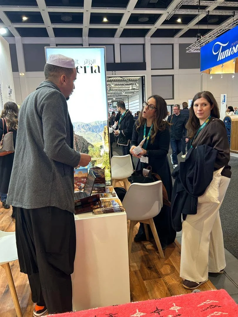 Segundo día del stand de Algeria en ITB Berlín 2026
