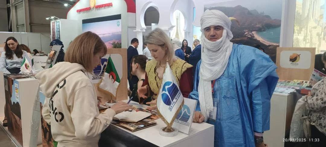 Cierre la participación de Argelia en el salón MITT en Moscú