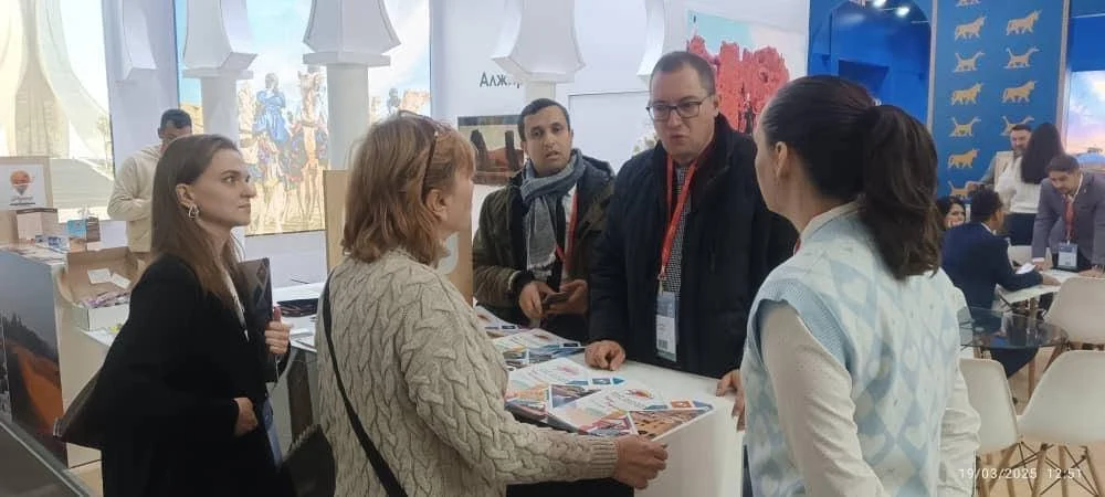 Day two of Algeria's presence at MITT Moscow salon