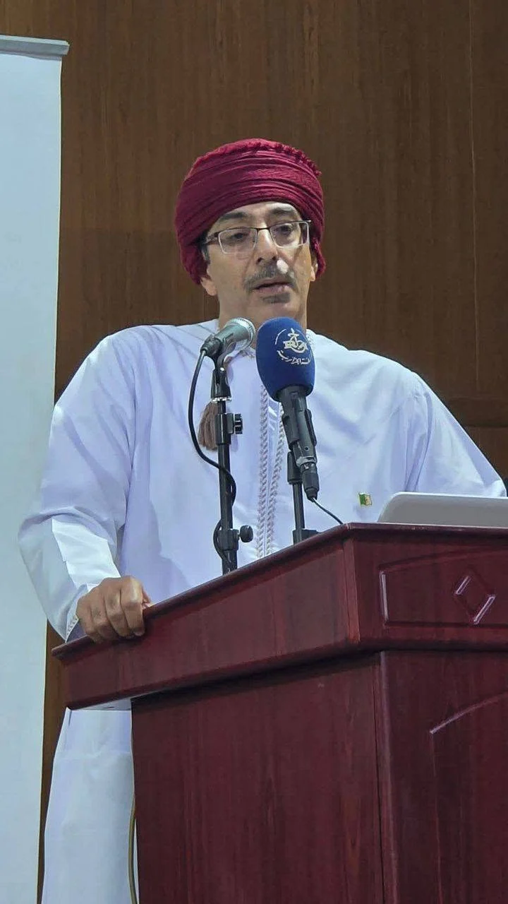 Lectures at the International Saharan Tourism Festival in the Malek Bennabi Hall
